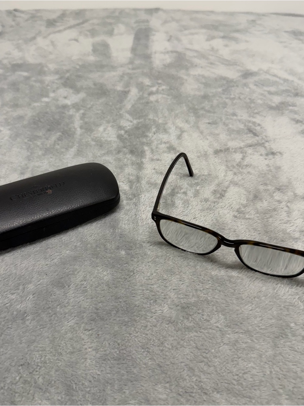Chesterfield CH28XL Matte Horn Brown Men Square Eyeglasses FRAMES ONLY